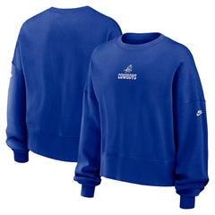 NFL Dallas Cowboys Women's Oversized Rewind Pullover Sweatshirt