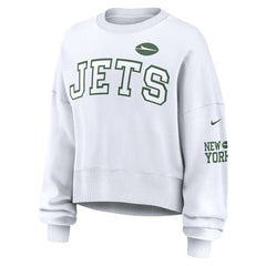 NFL New York Jets Women's Oversized Pullover Sweatshirt