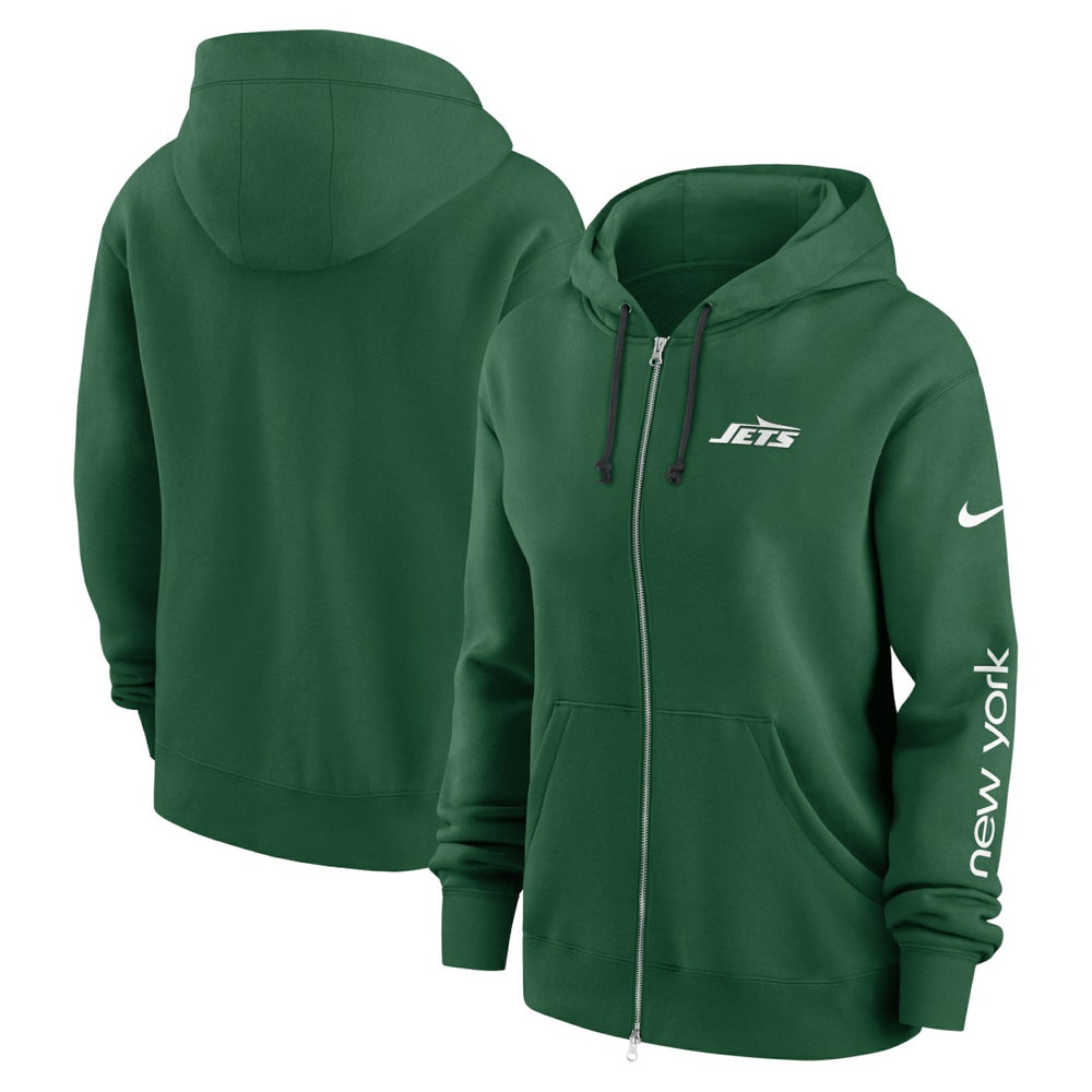 NFL New York Jets Women's Phoenix Full-Zip Hoodie