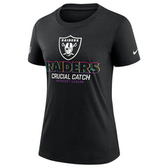 NFL Las Vegas Raiders Women's 2024 NFL Crucial Catch Tri-Blend T-Shirt