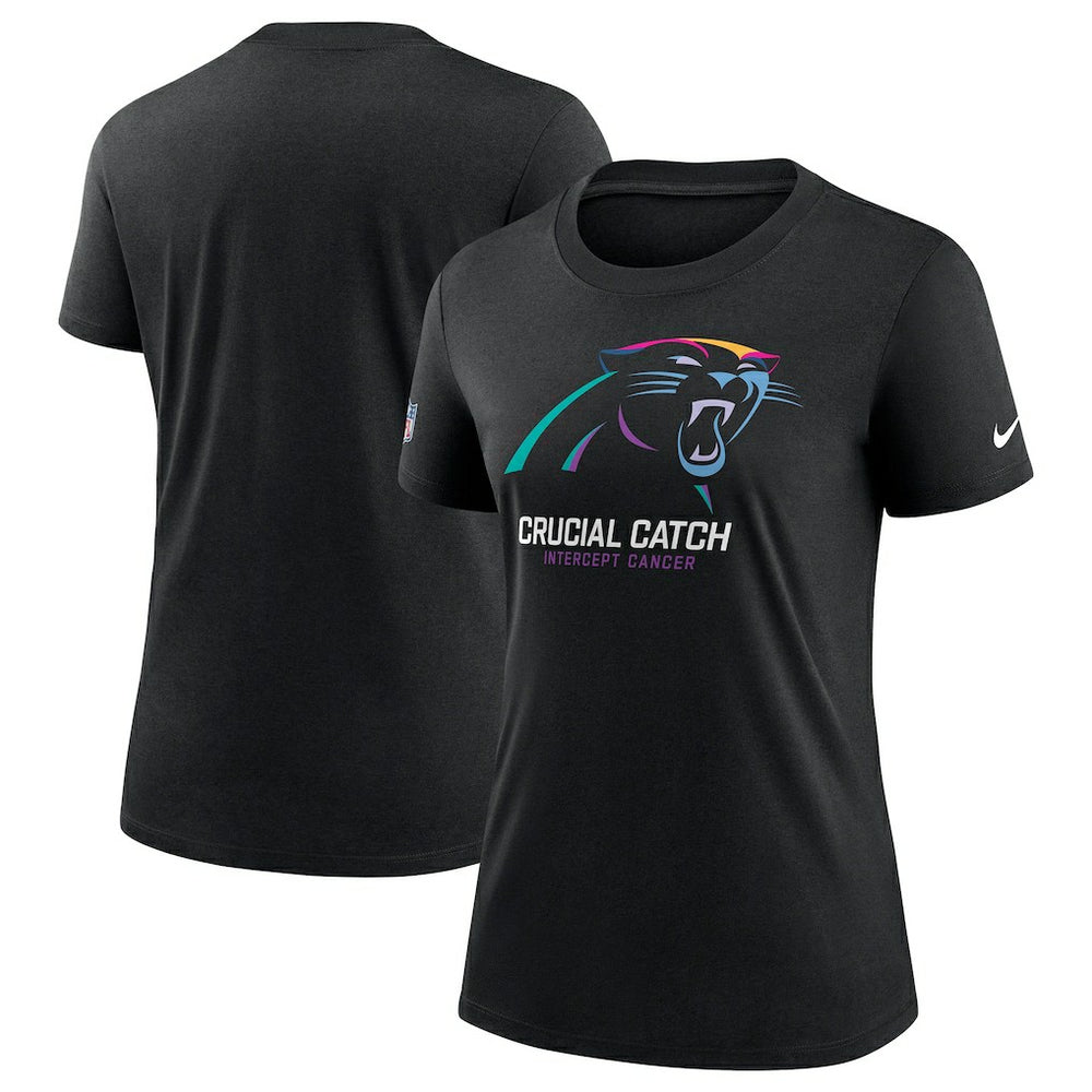 NFL Carolina Panthers Women's 2024 NFL Crucial Catch Tri-Blend T-Shirt