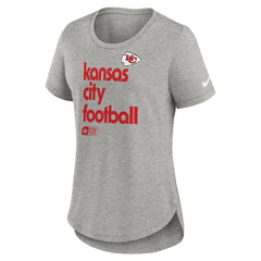NFL Kansas City Chiefs Women's Team Shout-Out Tri-Blend T-Shirt