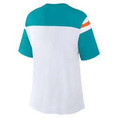 NFL Miami Dolphins Women's Cheer Chant Fashion Crop Top