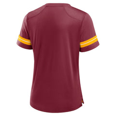 NFL Washington Commanders Women's Play Script Lace-Up T-Shirt
