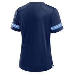 NFL Tennessee Titans Women's Play Script Lace-Up T-Shirt