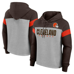 NFL Cleveland Browns Women's Bold Play Call Pullover Hoodie