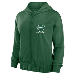 NFL New York Jets Women's Script Lock Full-Zip Hoodie