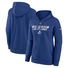 Tampa Bay Lightning Fanatics Women's Authentic Pro Core Primary Fleece Pullover Hoodie