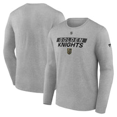 Vegas Golden Knights Fanatics Authentic Pro Core Primary Long Sleeve T-Shirt