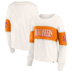 NFL Tampa Bay Buccaneers Women's Antique Block Long Sleeve T-Shirt