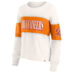 NFL Tampa Bay Buccaneers Women's Antique Block Long Sleeve T-Shirt