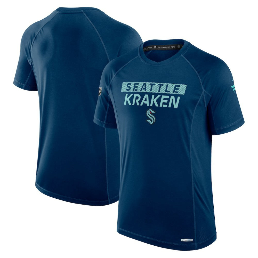 Seattle Kraken Fanatics Authentic Pro Rink Tech T-Shirt