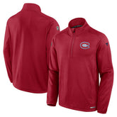 Montreal Canadiens Fanatics Authentic Pro Rink Quarter-Zip Jacket