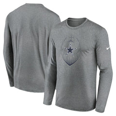 NFL Dallas Cowboys Icon Legend Performance Long Sleeve T-Shirt
