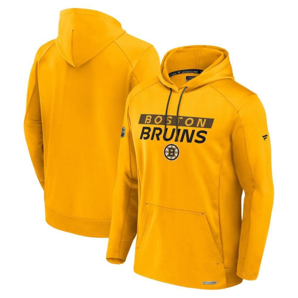 Boston Bruins Fanatics Authentic Pro Rink Fleece Pullover Hoodie