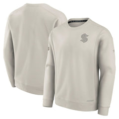Seattle Kraken Fanatics Authentic Pro Road Fleece Pullover Sweatshirt