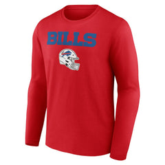 NFL Buffalo Bills Josh Allen Team Wordmark Player Name & Number Long Sleeve T-Shirt