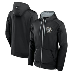 NFL Las Vegas Raiders Defender Full-Zip Hoodie