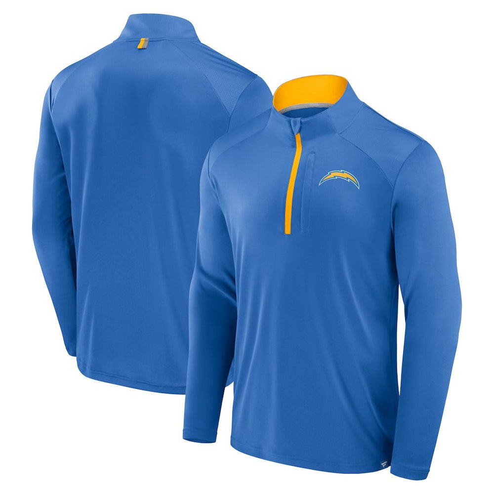NFL Los Angeles Chargers Defender Long Sleeve Quarter-Zip Jacket