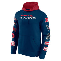NFL Houston Texans Patched Out Pullover Hoodie