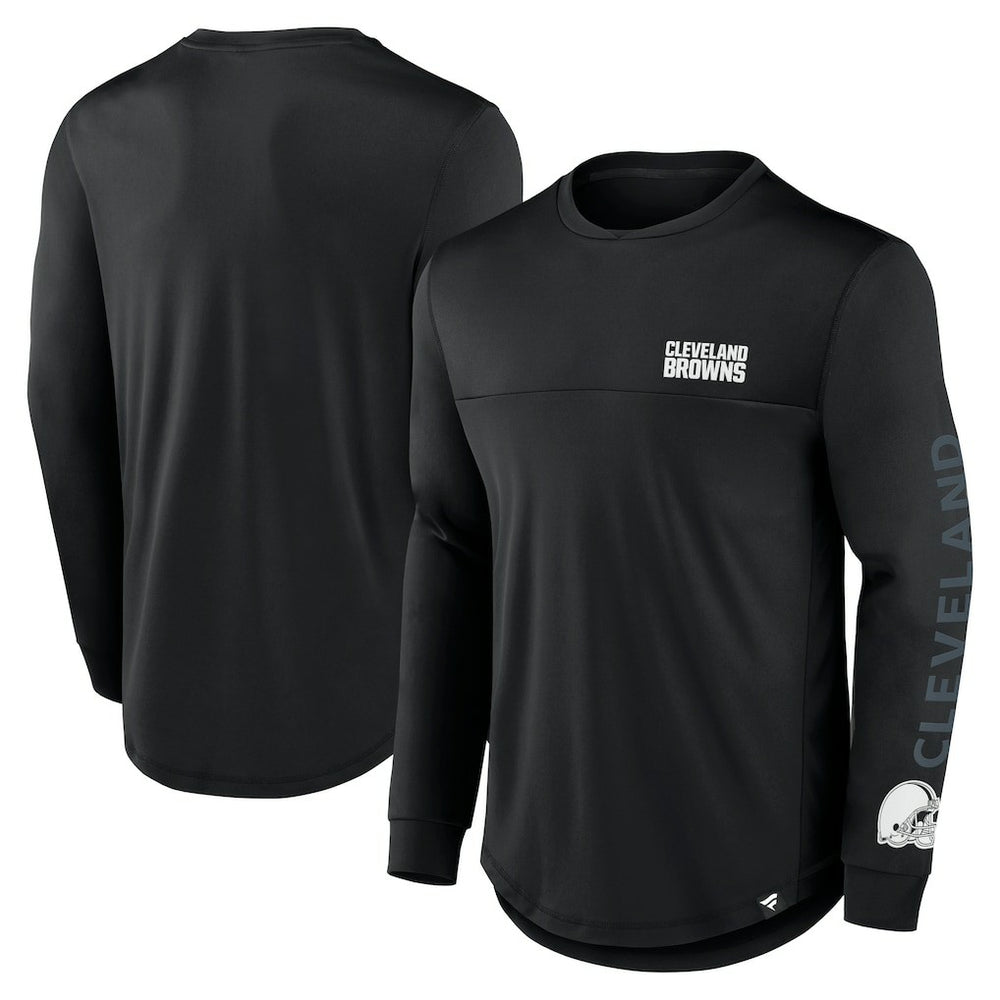 NFL Cleveland Browns Blackout Long Sleeve T-Shirt
