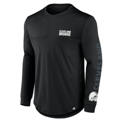 NFL Cleveland Browns Blackout Long Sleeve T-Shirt