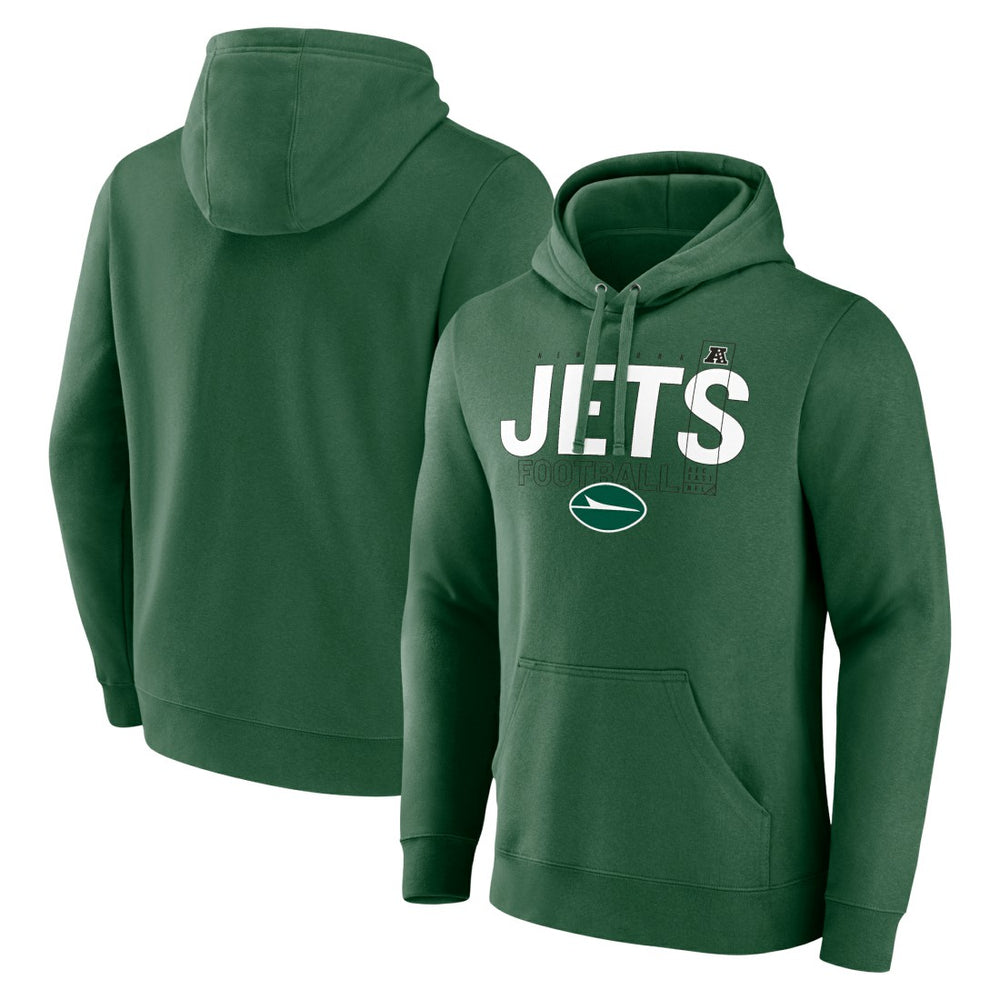 NFL New York Jets Pylon Outline Pullover Hoodie