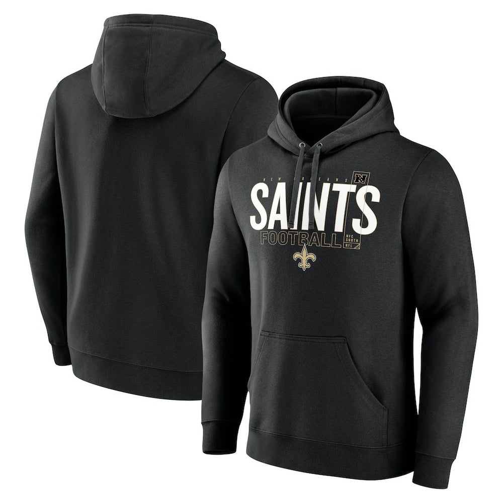 NFL New Orleans Saints Pylon Outline Pullover Hoodie