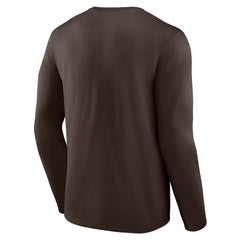 NFL Cleveland Browns Stat Sheet Long Sleeve T-Shirt