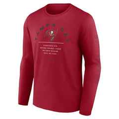 NFL Tampa Bay Buccaneers Stat Sheet Long Sleeve T-Shirt