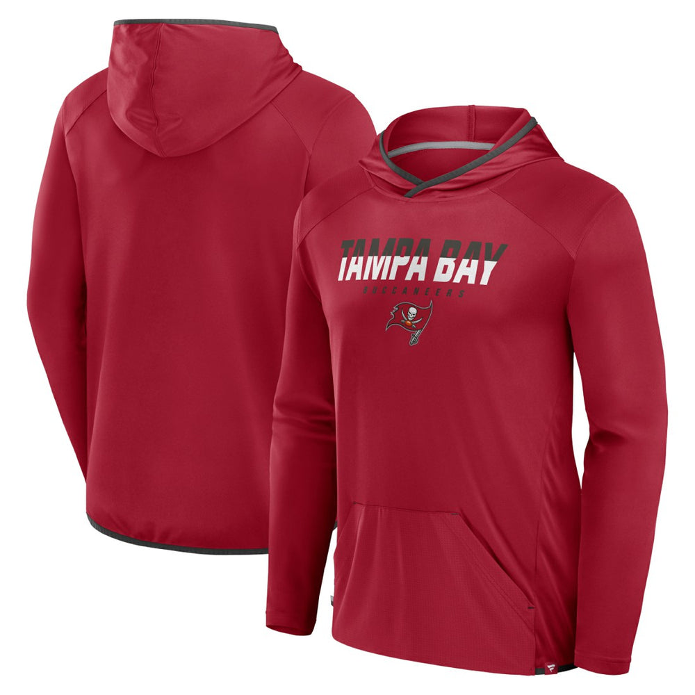 NFL Tampa Bay Buccaneers Transitional Defender Hoodie Long Sleeve T-Shirt