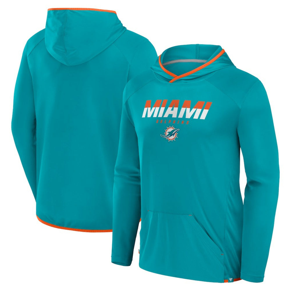 NFL Miami Dolphins Transitional Defender Hoodie Long Sleeve T-Shirt