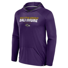 NFL Baltimore Ravens Transitional Defender Hoodie Long Sleeve T-Shirt