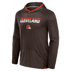 NFL Cleveland Browns Transitional Defender Hoodie Long Sleeve T-Shirt