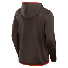 NFL Cleveland Browns Transitional Defender Hoodie Long Sleeve T-Shirt