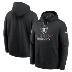 NFL Las Vegas Raiders 2024 NFL Crucial Catch Club Pullover Hoodie