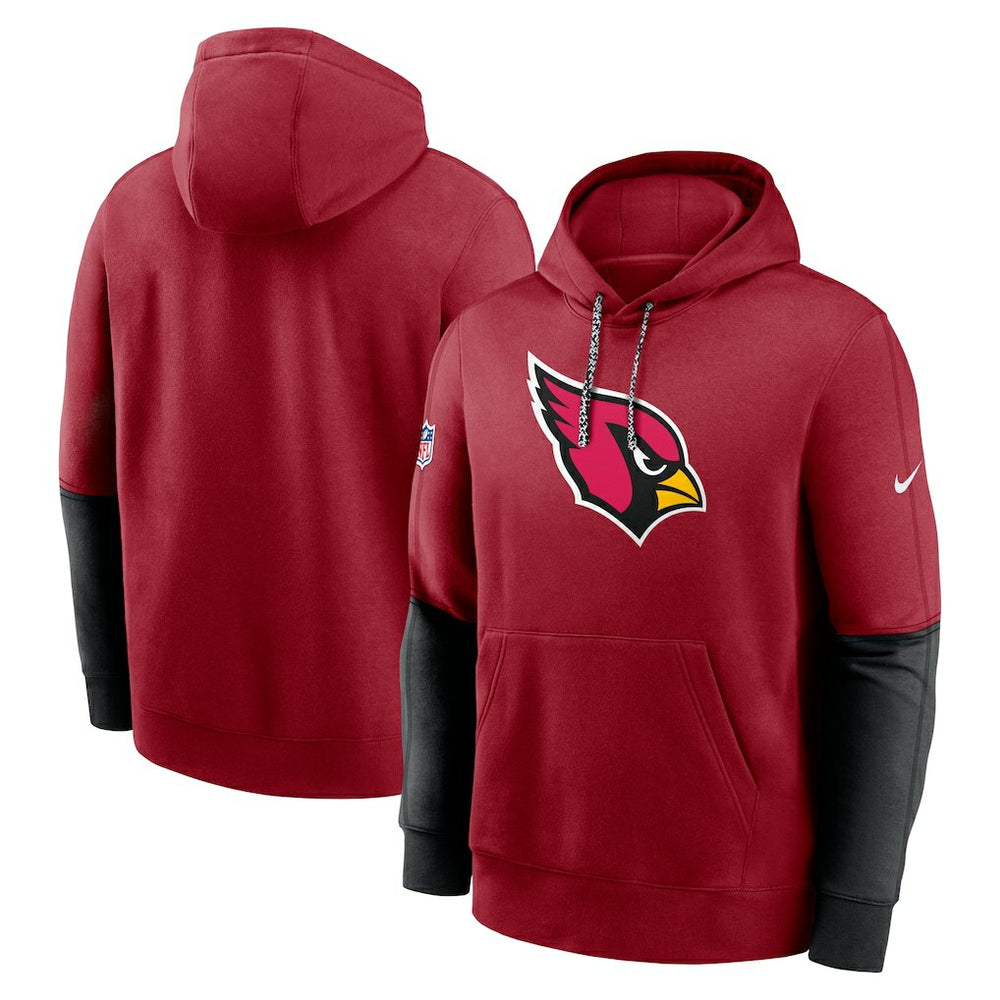 NFL Arizona Cardinals 2024 Sideline Club Pullover Hoodie