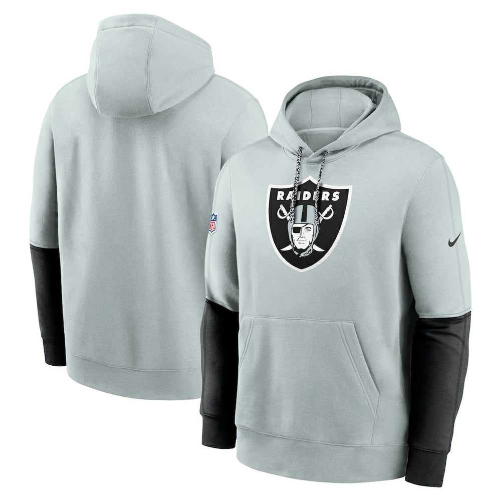 NFL Las Vegas Raiders 2024 Sideline Club Pullover Hoodie