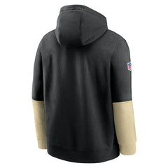 NFL New Orleans Saints 2024 Sideline Club Pullover Hoodie
