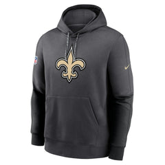 NFL New Orleans Saints 2024 Sideline Club Pullover Hoodie