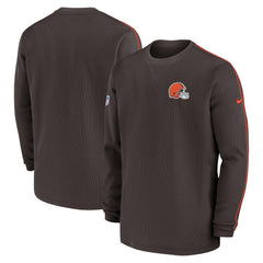 NFL Cleveland Browns 2024 Sideline Coaches Long Sleeve Top