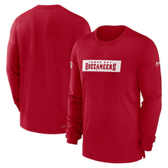 NFL Tampa Bay Buccaneers Sideline Player Performance Long Sleeve T-Shirt