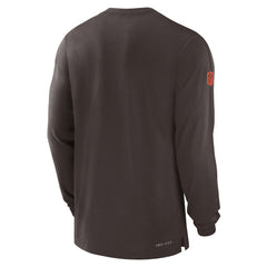 NFL Cleveland Browns Sideline Player Performance Long Sleeve T-Shirt