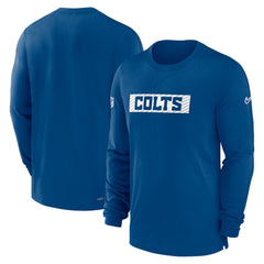 NFL Indianapolis Colts Sideline Player Performance Long Sleeve T-Shirt