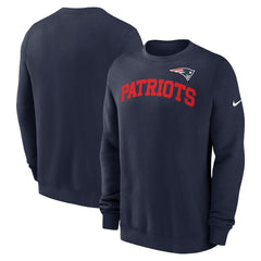 NFL New England Patriots Club Pullover Sweatshirt