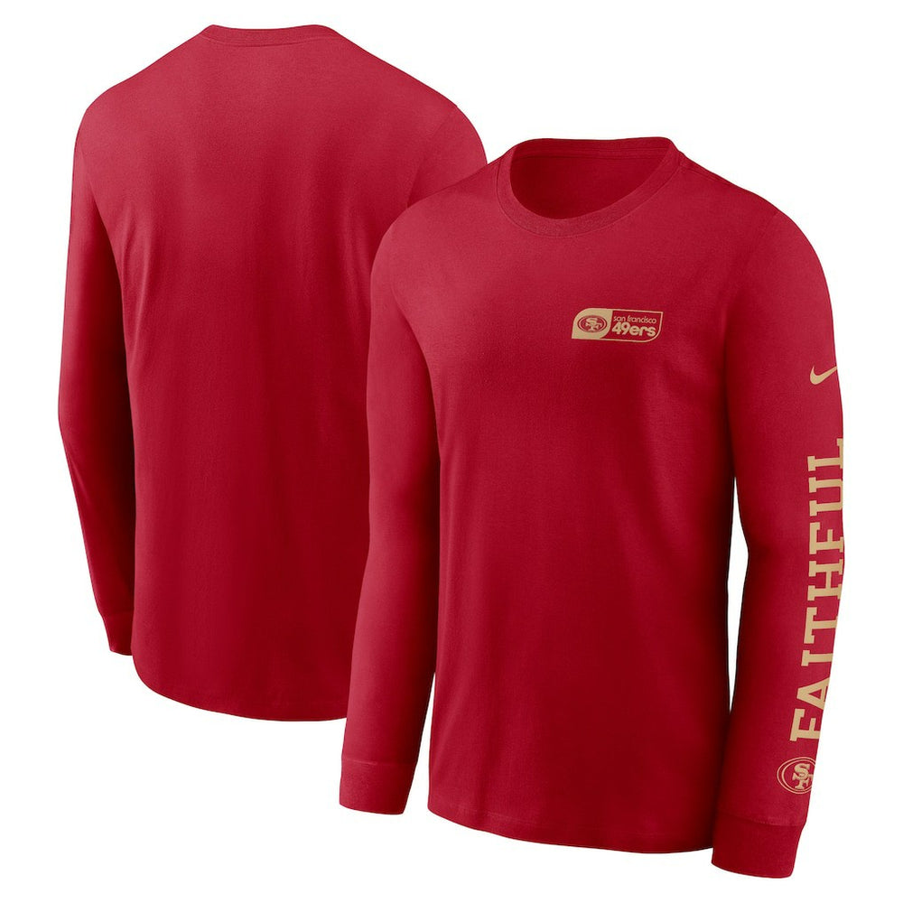NFL San Francisco 49ers All Out Long Sleeve T-Shirt
