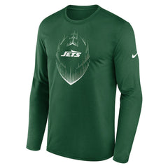 NFL New York Jets Icon Legend Performance Long Sleeve T-Shirt