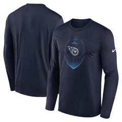 NFL Tennessee Titans Icon Legend Performance Long Sleeve T-Shirt