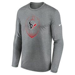 NFL Houston Texans Icon Legend Performance Long Sleeve T-Shirt