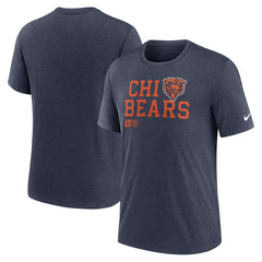 NFL Chicago Bears Overlap Lockup Tri-Blend T-Shirt